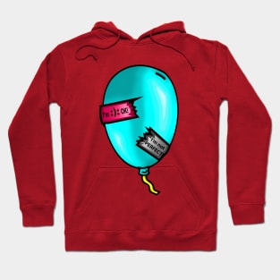 Imperfect Aqua Balloon - Self Love Hoodie